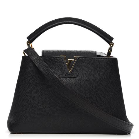 louis vuitton taurillon capucines mm.